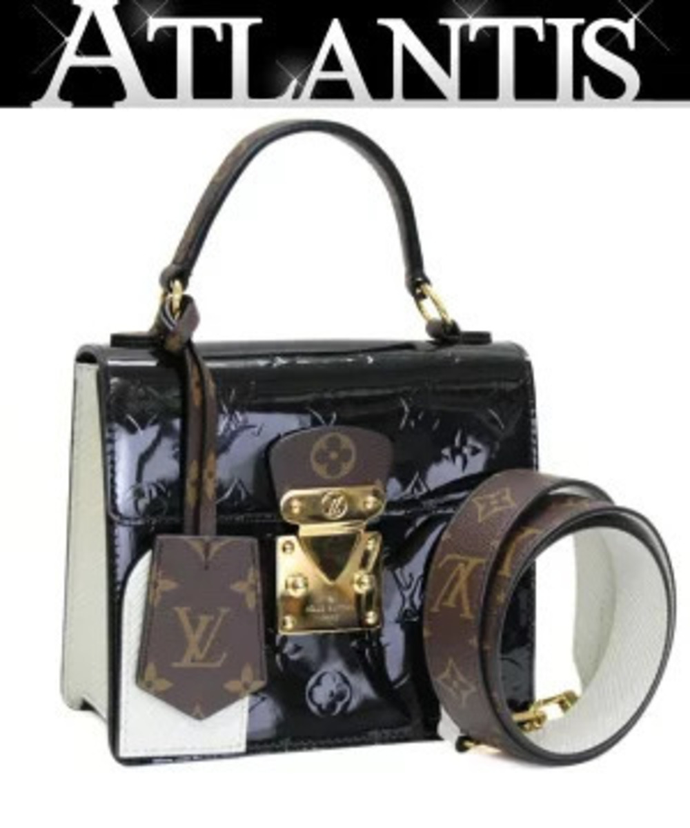 Louis Vuitton Spring Street Bag Vernis Black